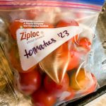 tomatoes in bag