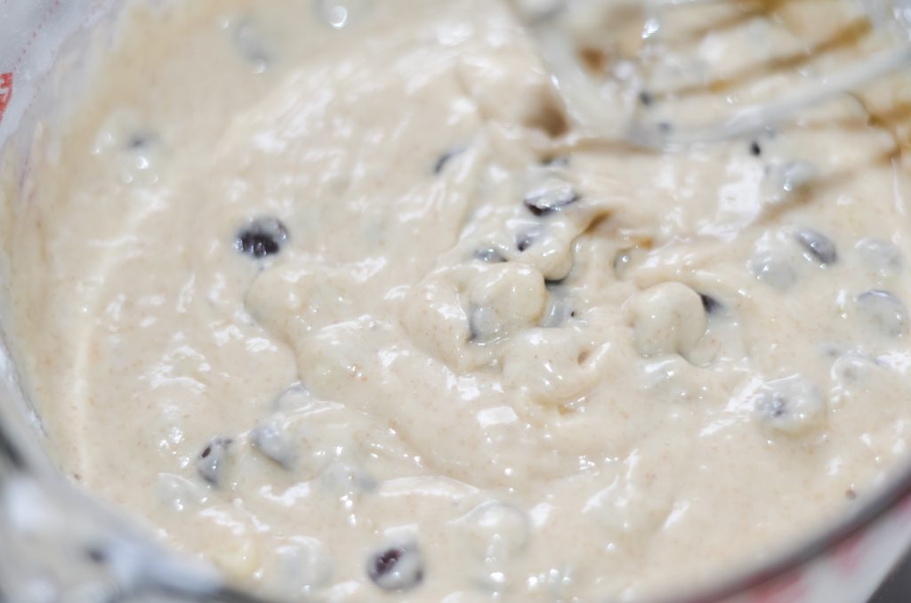 sourdough discard banana batter