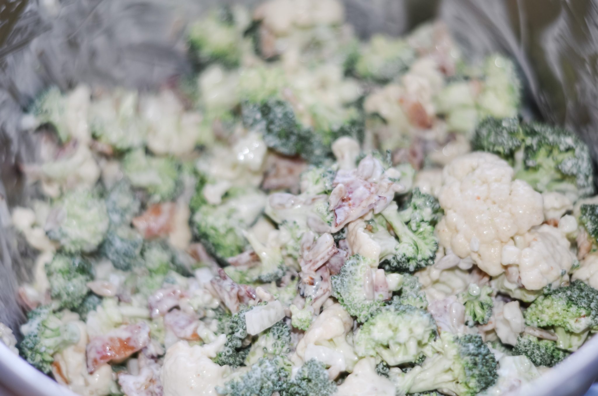 Broccoli & Cauliflower Salad - Simple Homestead Life
